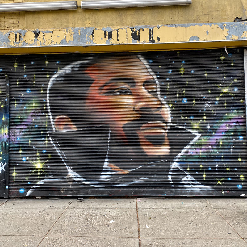 mural in New York by artist unknown.