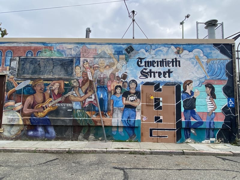 mural in San Francisco by artist unknown.