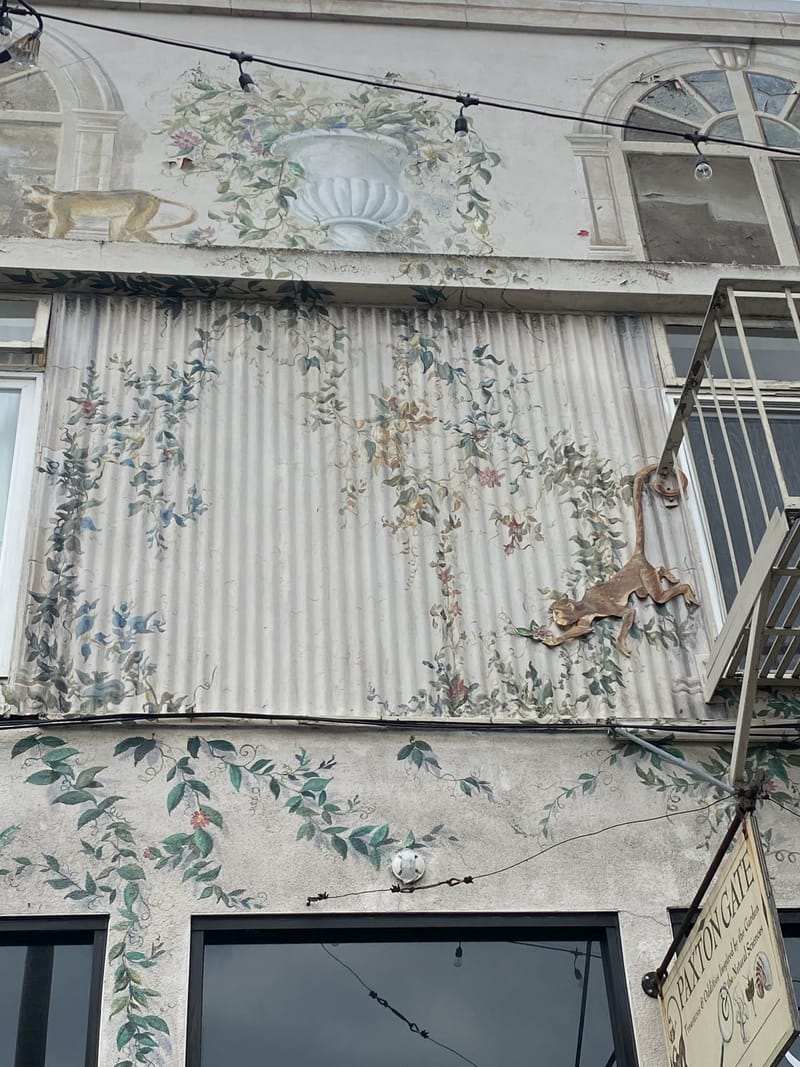 mural in San Francisco by artist unknown.