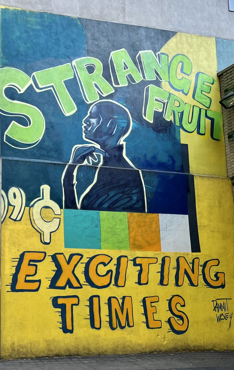 mural in Charlotte by artist unknown.