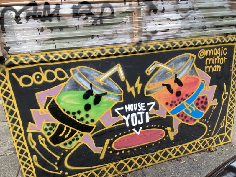 mural in San Francisco by artist unknown.