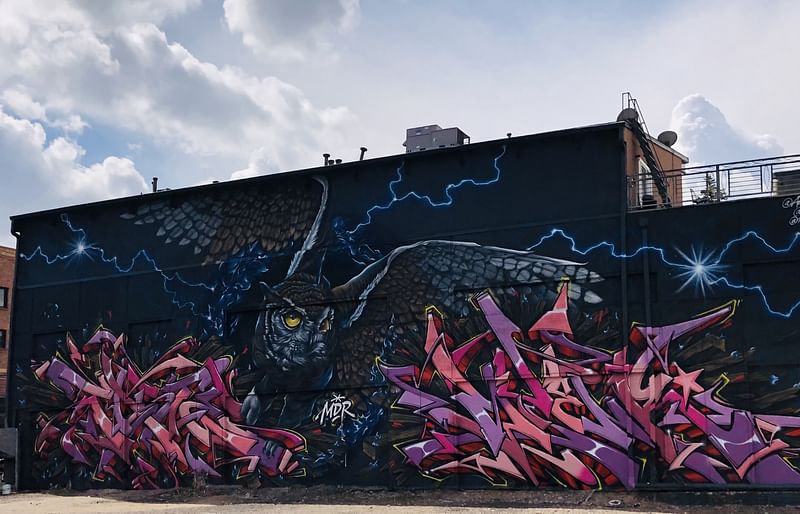 mural in Denver by artist Justin Suarez.