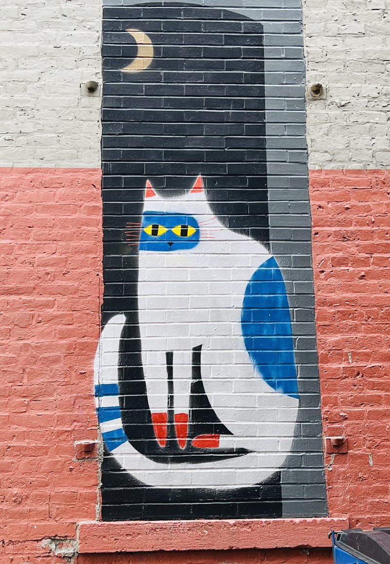 mural in Bloomington by artist Doug DeLong.