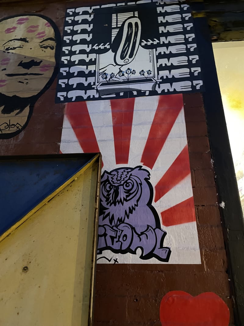 mural in New York by artist unknown.