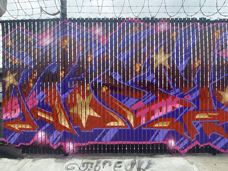 mural in San Francisco by artist unknown.