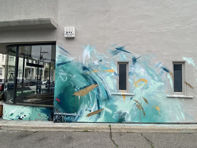 mural in San Francisco by artist Melanie Getman.