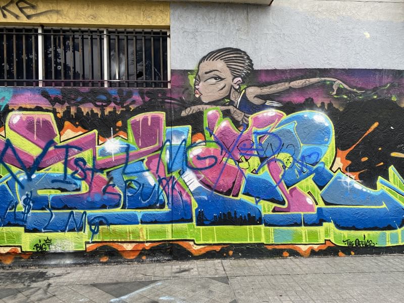 mural in San Francisco by artist unknown.