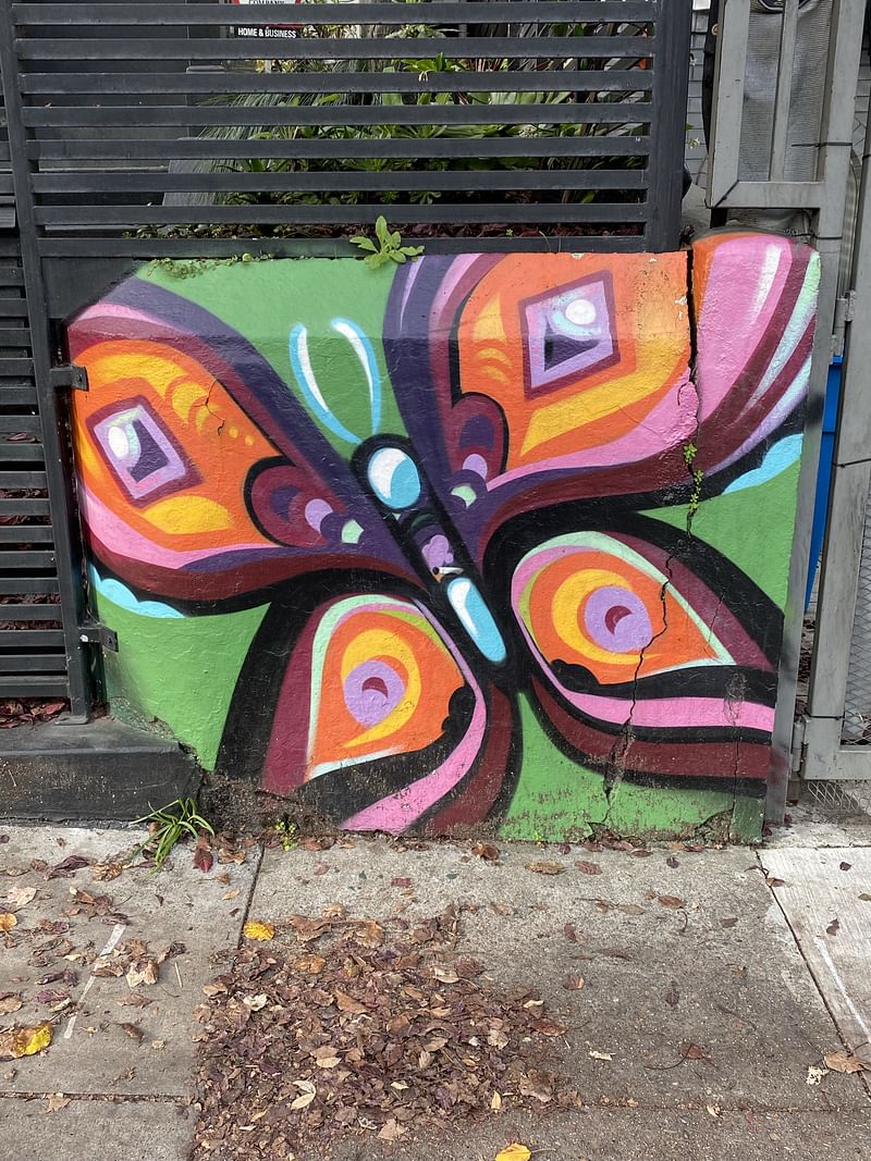 mural in San Francisco by artist unknown.