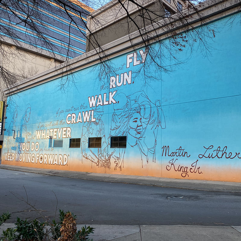 mural in Atlanta by artist Yehimi Cambrón.