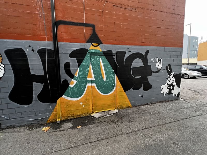 mural in San Jose by artist unknown.