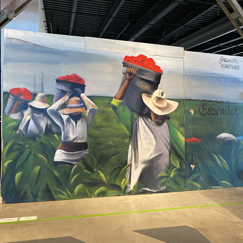 mural in San Francisco by artist Mel Waters.