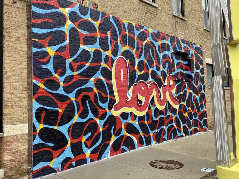 mural in Chicago by artist Lefty Out There.