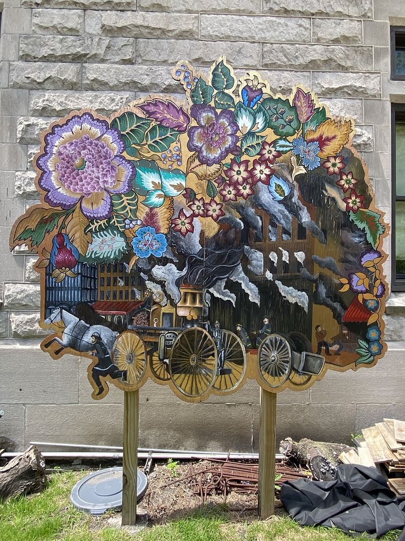 mural in Chicago by artist unknown.