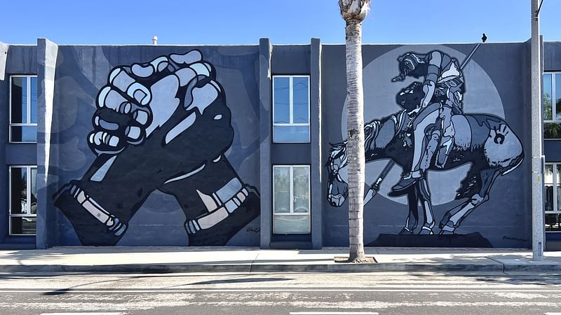 mural in Ventura by artist David Flores.