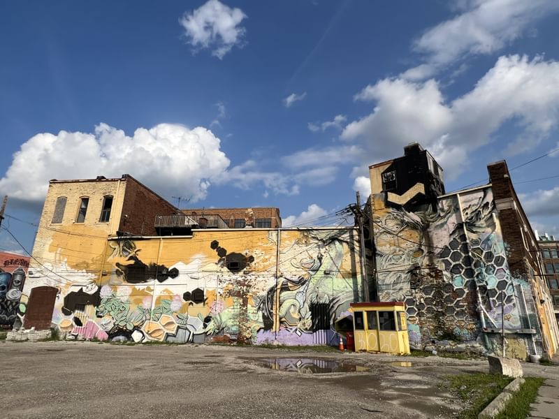 mural in Detroit by artist Kobie Solomon.