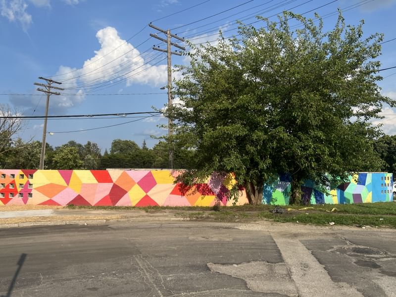 mural in Detroit by artist Kristin Farr.