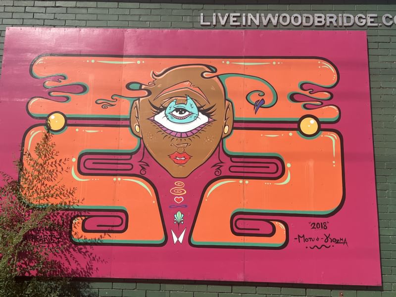 mural in Detroit by artist Kozma.
