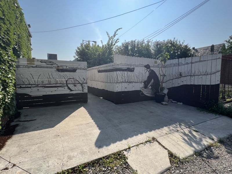 mural in Detroit by artist David Mcguffie.