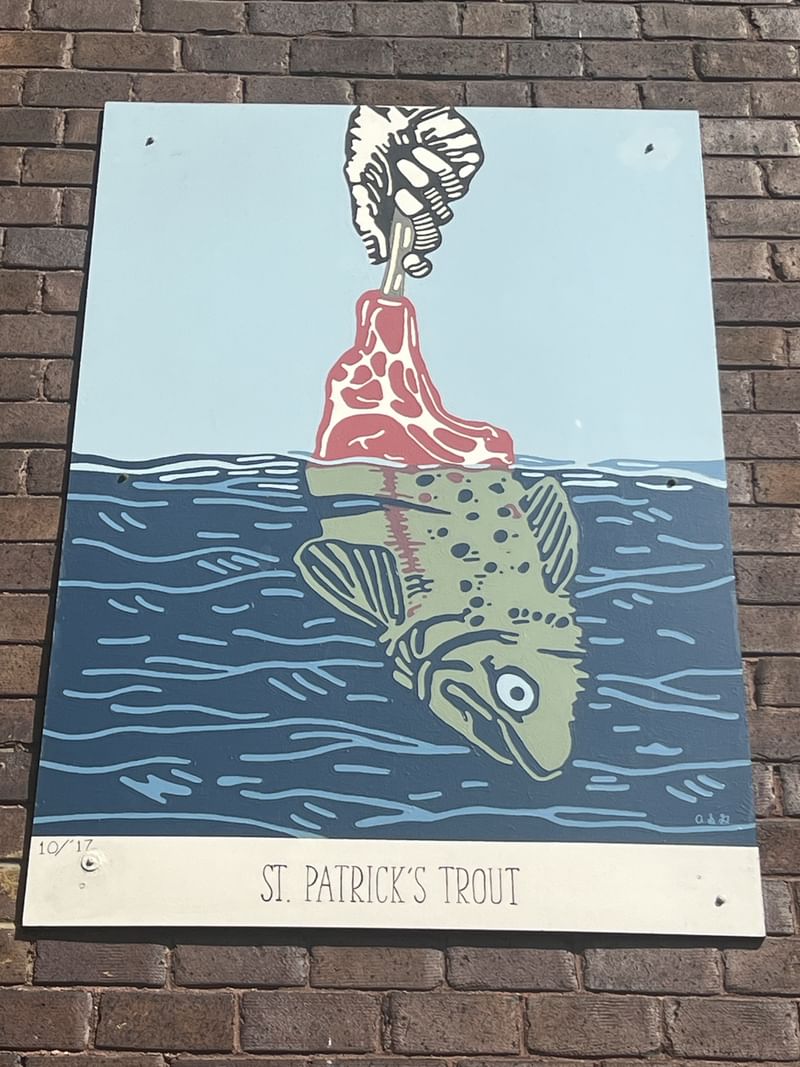mural in Detroit by artist Alex Gilford.