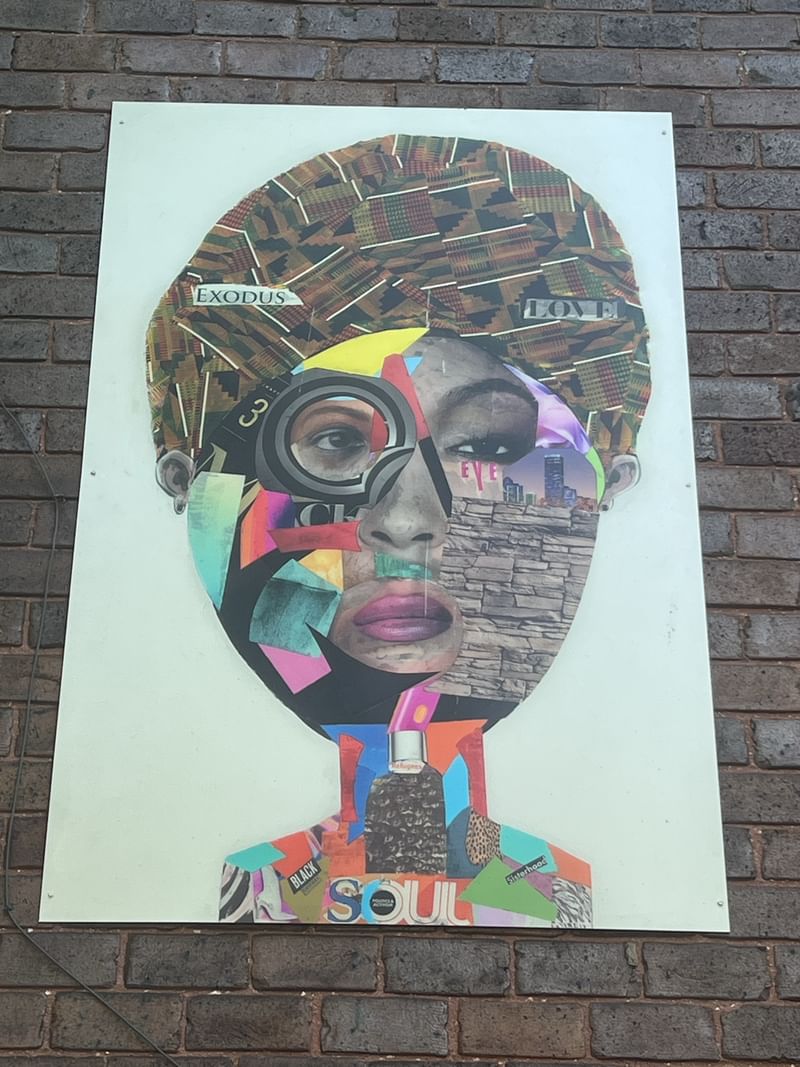 mural in Detroit by artist unknown.