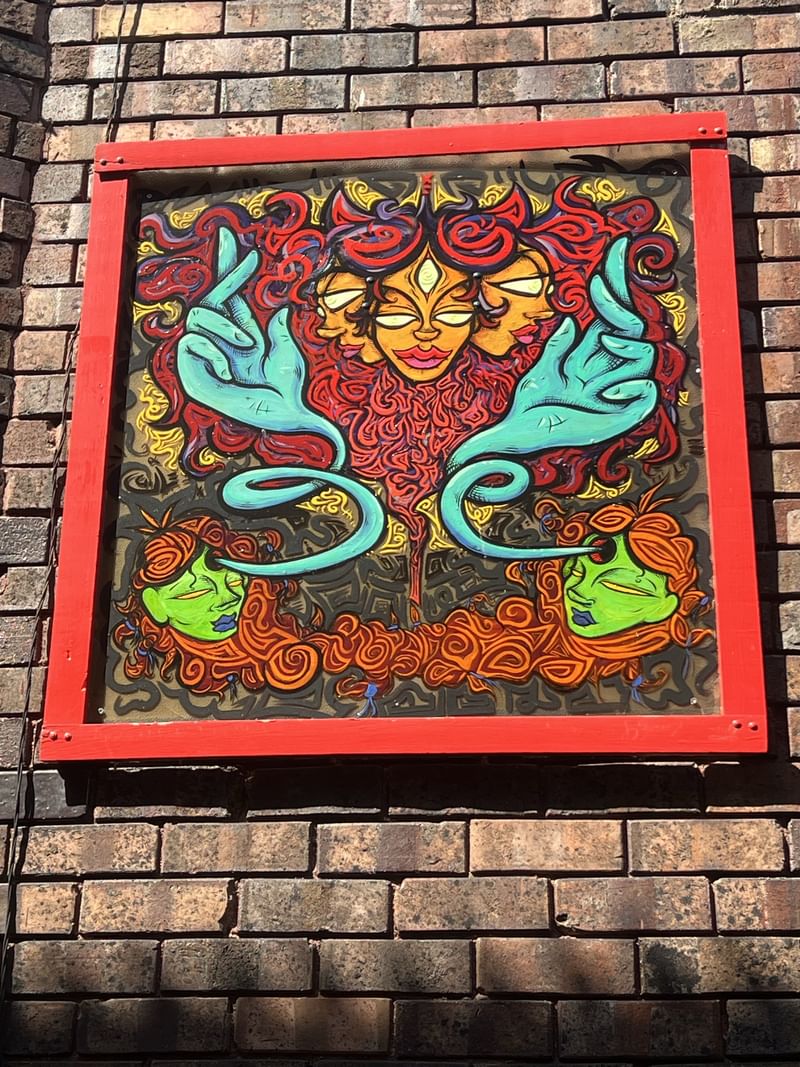 mural in Detroit by artist Kozma.