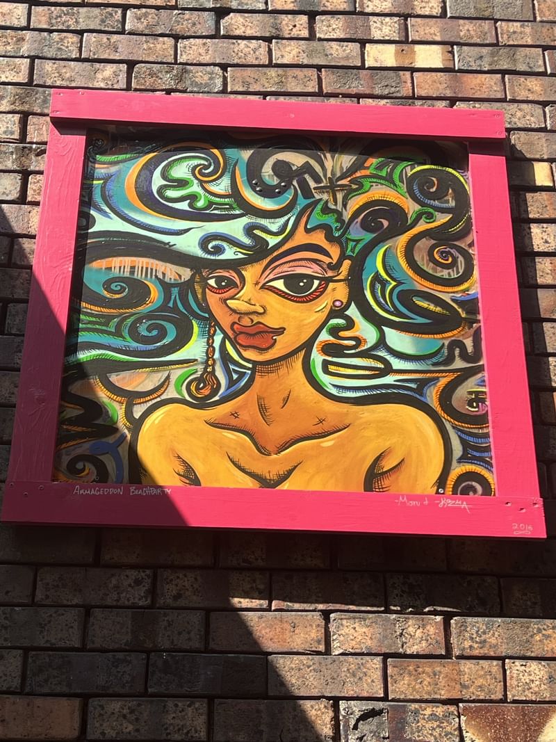 mural in Detroit by artist Kozma.
