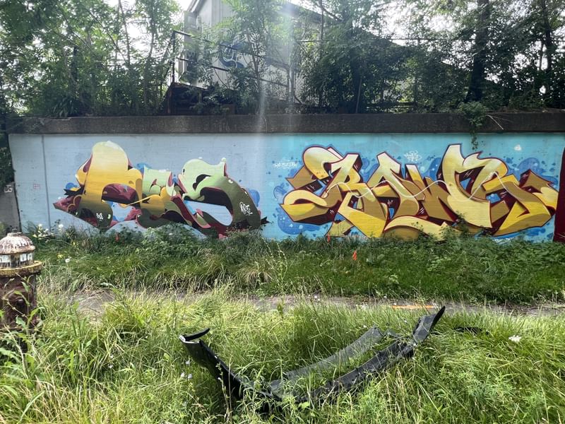 mural in Detroit by artist unknown.