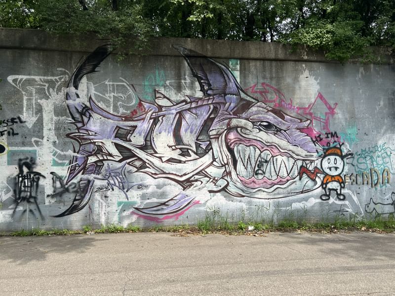 mural in Detroit by artist unknown.