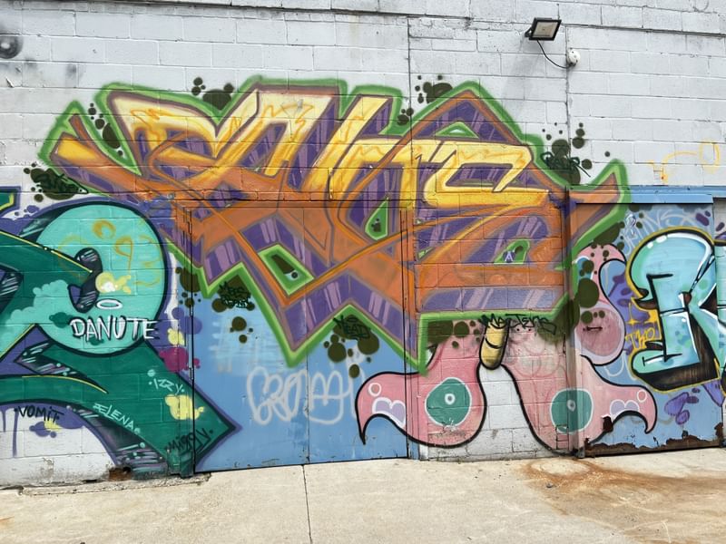 mural in Detroit by artist unknown.