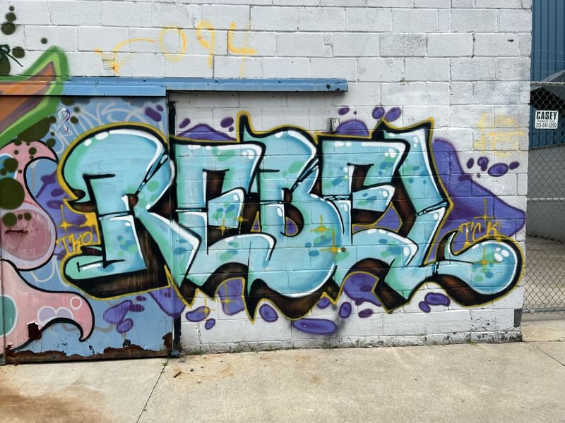 mural in Detroit by artist unknown.
