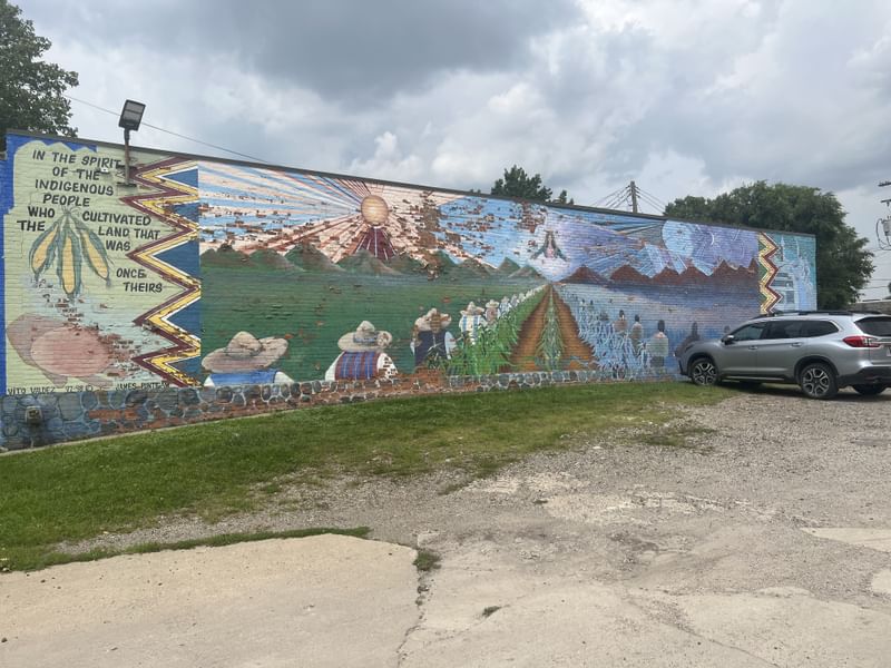 mural in Detroit by artist Vito Valdez.