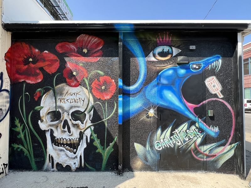 mural in Kansas City by artist unknown.