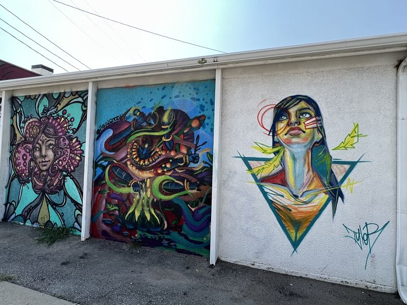 mural in Kansas City by artist unknown.