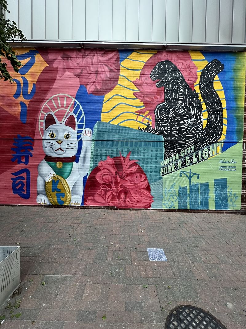 mural in Kansas City by artist Vania Soto.